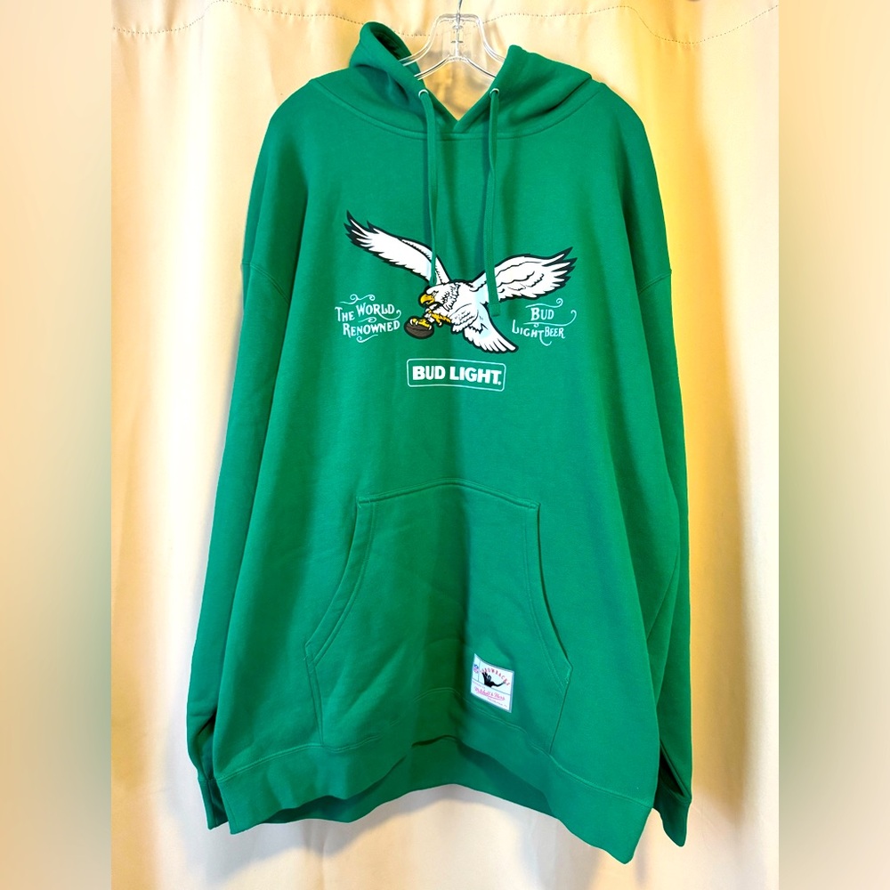 NFL official *EAGLES* “Bud Light Throwback” Pullover Hoodie